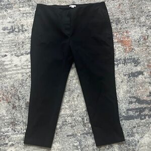J. Jill Black Ankle Length Premium Bi-Stretch Pants Size 14